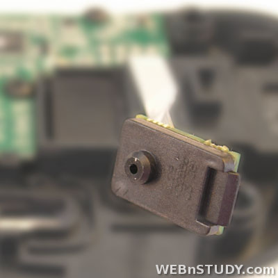 Insides of an optical mouse - Optički miš iznutra